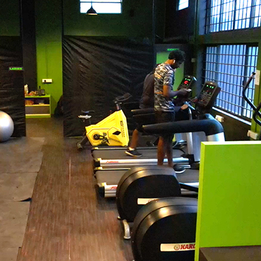 warmup cardio exercise with treadmill